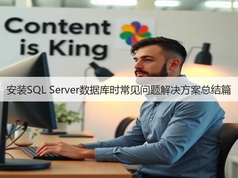安装SQL Server数据库时常见问题解决方案总结篇