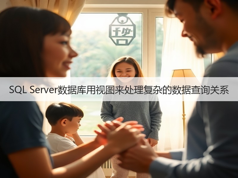 SQL Server数据库用视图来处理复杂的数据查询关系