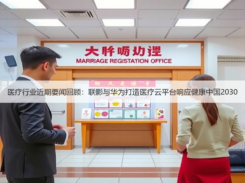 医疗行业近期要闻回顾：联影与华为打造医疗云平台响应健康中国2030