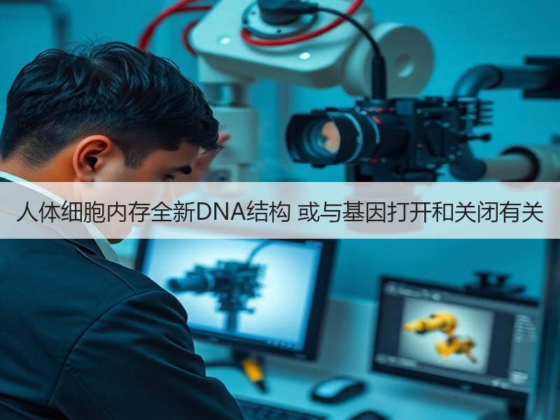 人体细胞内存全新DNA结构 或与基因打开和关闭有关