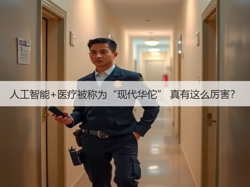人工智能+医疗被称为“现代华佗” 真有这么厉害？