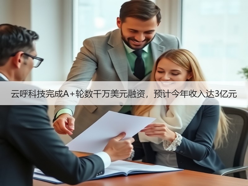 云呼科技完成A+轮数千万美元融资，预计今年收入达3亿元