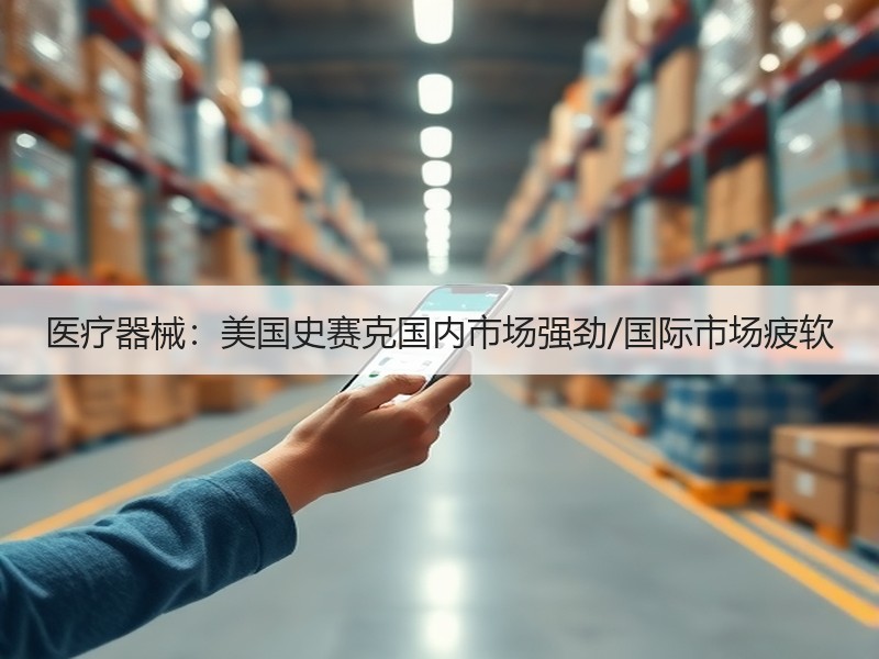 医疗器械：美国史赛克国内市场强劲/国际市场疲软