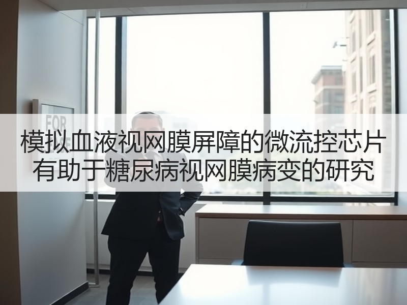 模拟血液视网膜屏障的微流控芯片 有助于糖尿病视网膜病变的研究