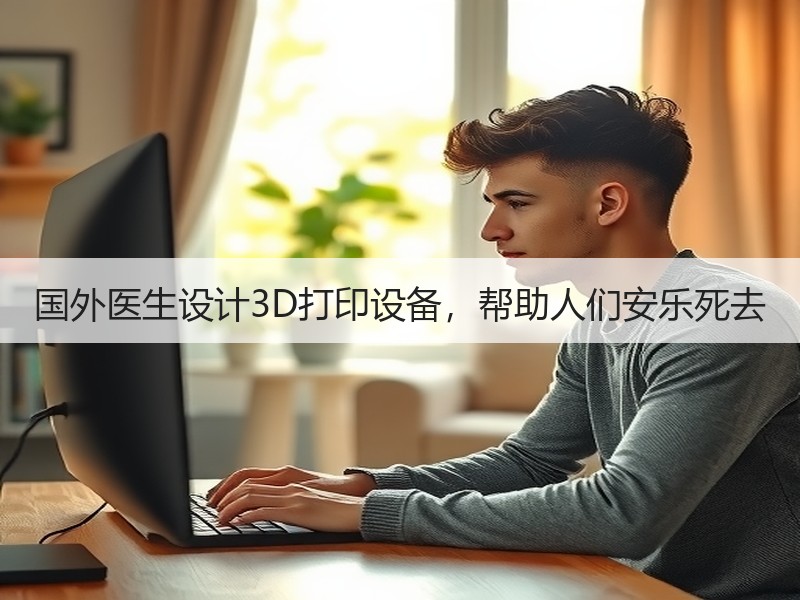 国外医生设计3D打印设备，帮助人们安乐死去