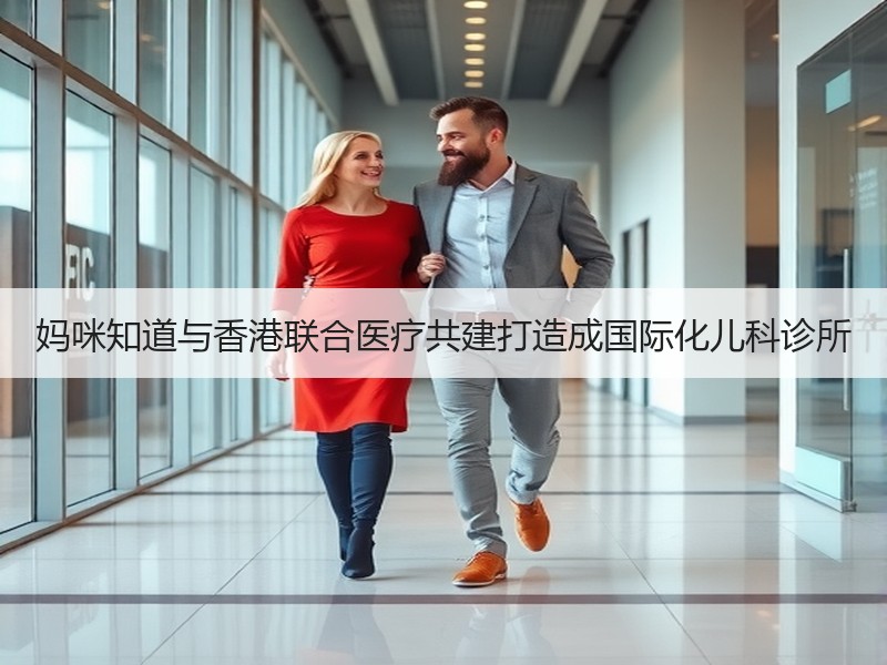 妈咪知道与香港联合医疗共建打造成国际化儿科诊所