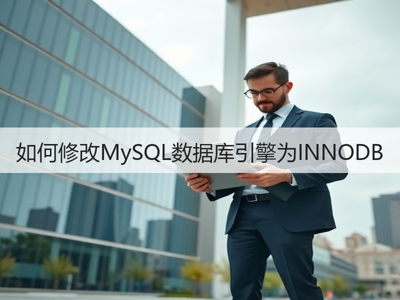 如何修改MySQL数据库引擎为INNODB