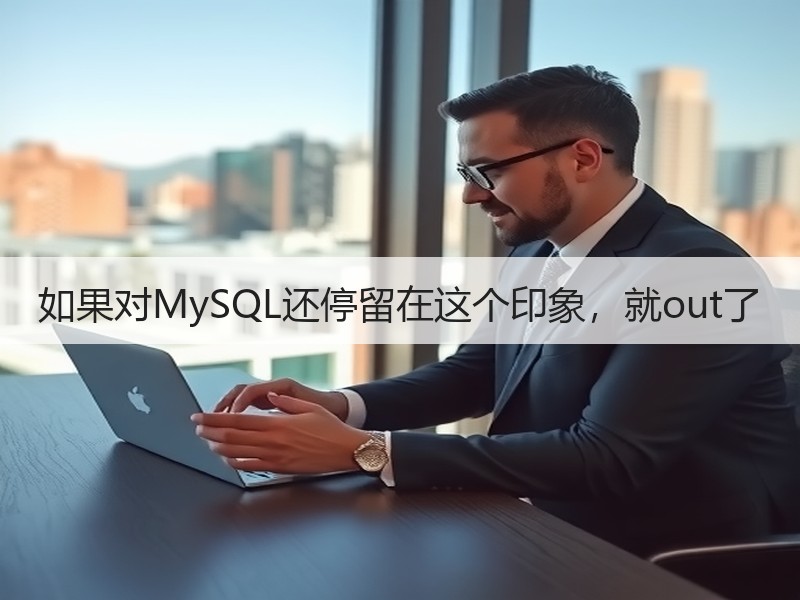 如果对MySQL还停留在这个印象，就out了
