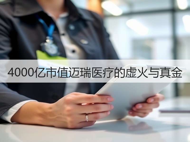 4000亿市值迈瑞医疗的虚火与真金