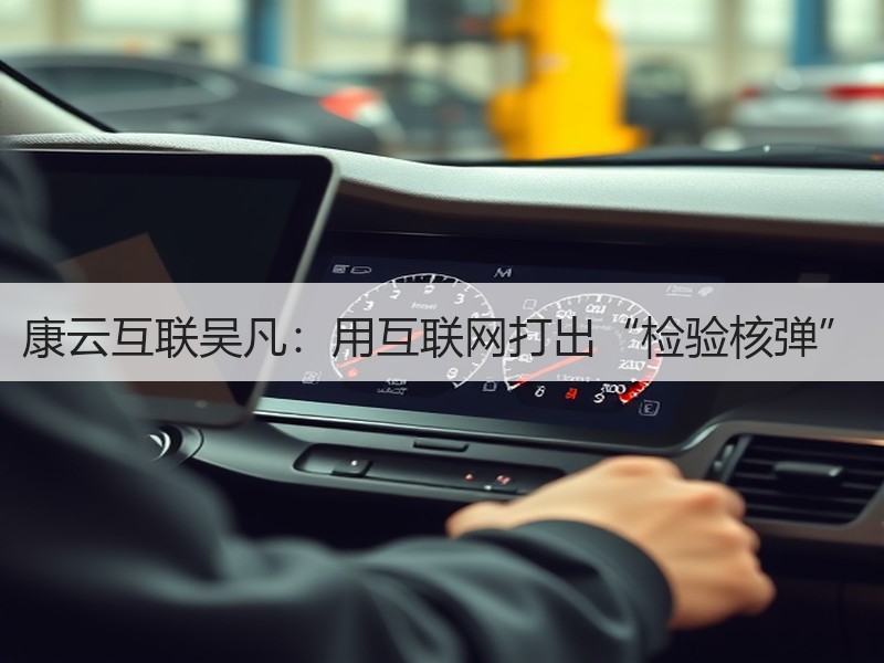 康云互联吴凡：用互联网打出“检验核弹”