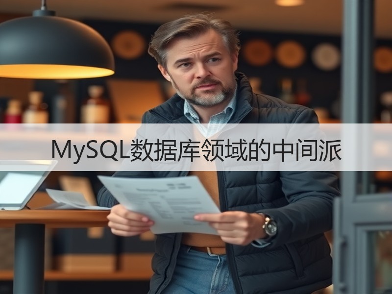 MySQL数据库领域的中间派