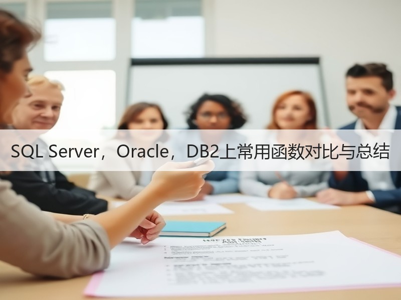 SQL Server，Oracle，DB2上常用函数对比与总结