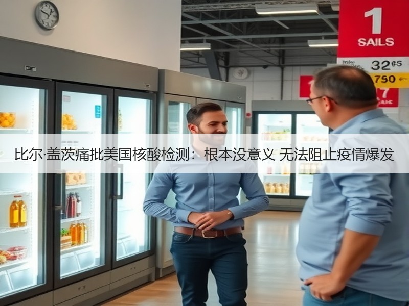 比尔·盖茨痛批美国核酸检测：根本没意义 无法阻止疫情爆发