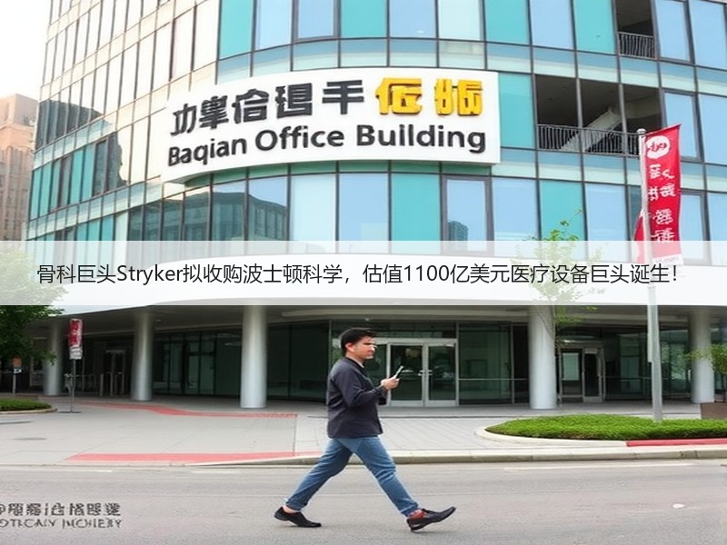 骨科巨头Stryker拟收购波士顿科学，估值1100亿美元医疗设备巨头诞生！