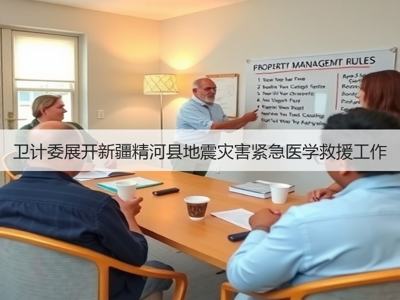 卫计委展开新疆精河县地震灾害紧急医学救援工作
