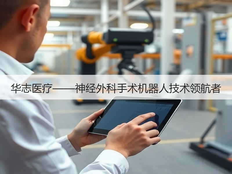 华志医疗——神经外科手术机器人技术领航者