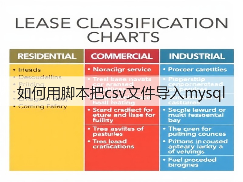 如何用脚本把csv文件导入mysql