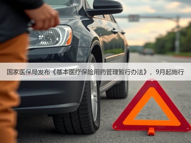 国家医保局发布《基本医疗保险用药管理暂行办法》，9月起施行