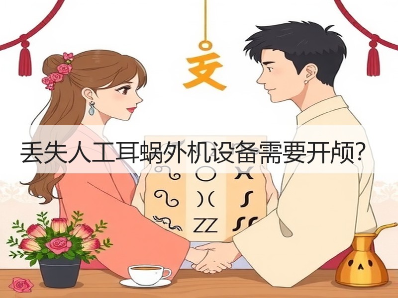 丢失人工耳蜗外机设备需要开颅？