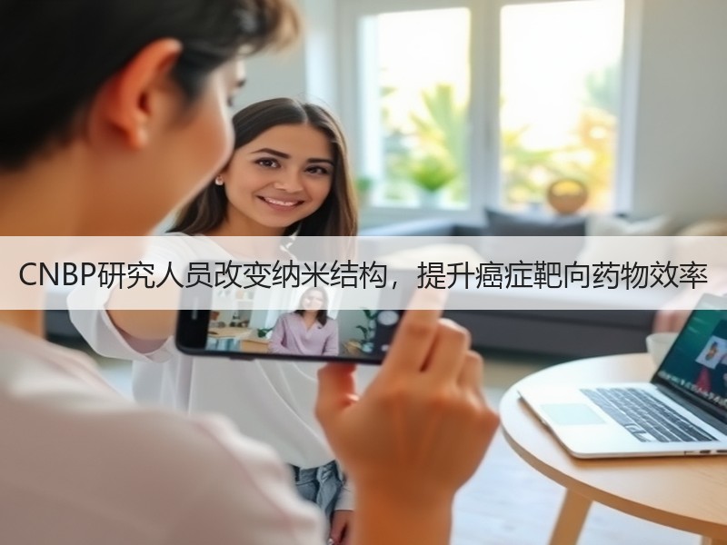 CNBP研究人员改变纳米结构，提升癌症靶向药物效率