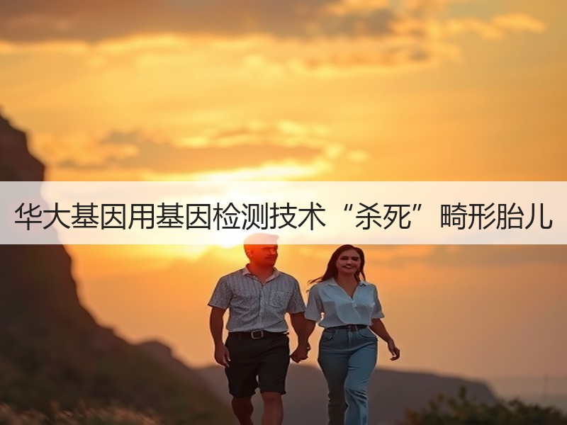 华大基因用基因检测技术“杀死”畸形胎儿