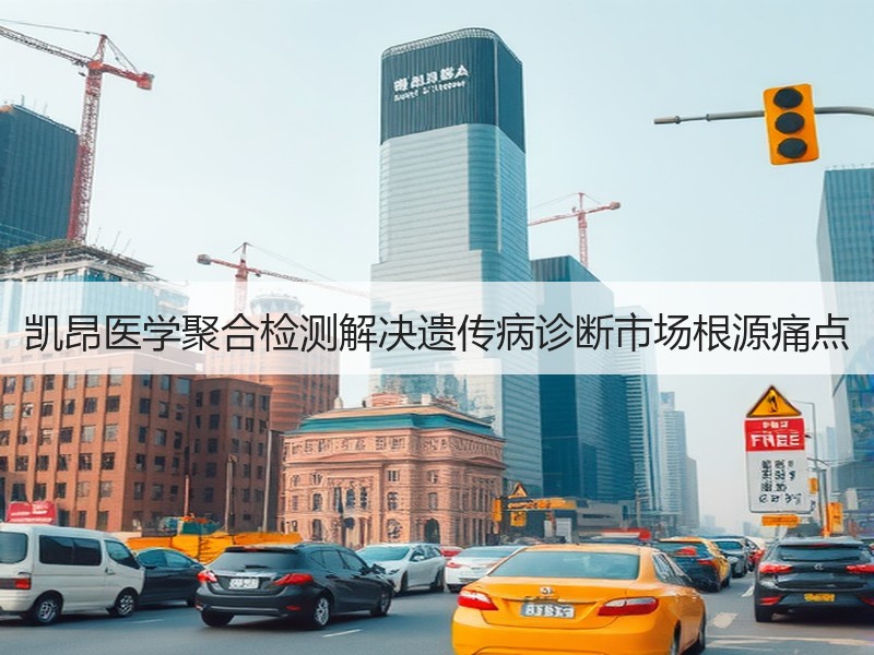 凯昂医学聚合检测解决遗传病诊断市场根源痛点