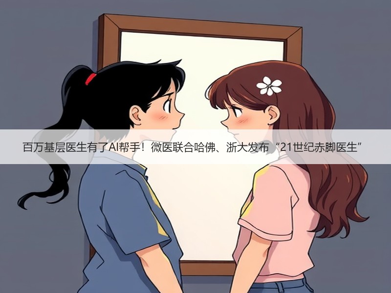 百万基层医生有了AI帮手！微医联合哈佛、浙大发布“21世纪赤脚医生”
