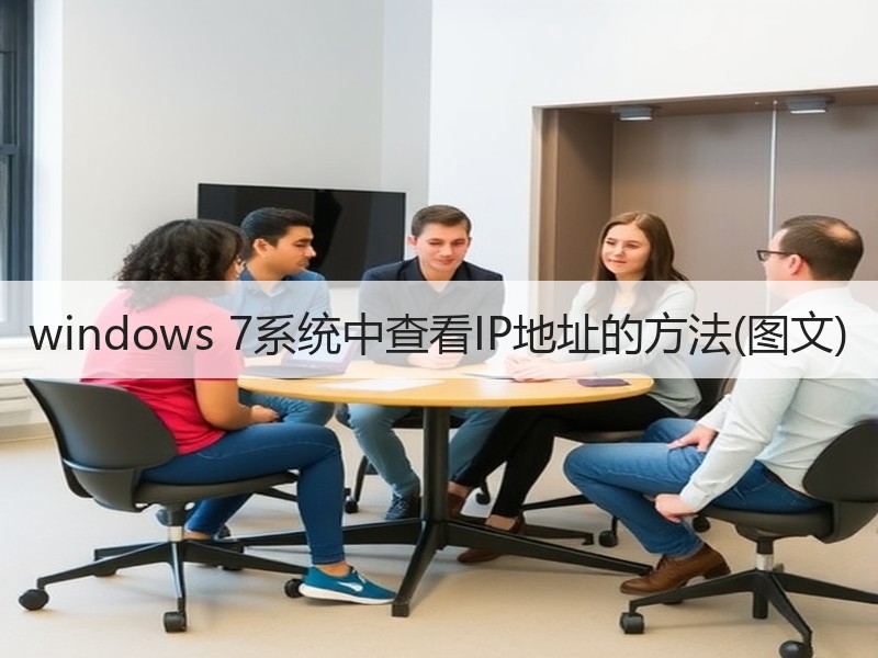 windows 7系统中查看IP地址的方法(图文)