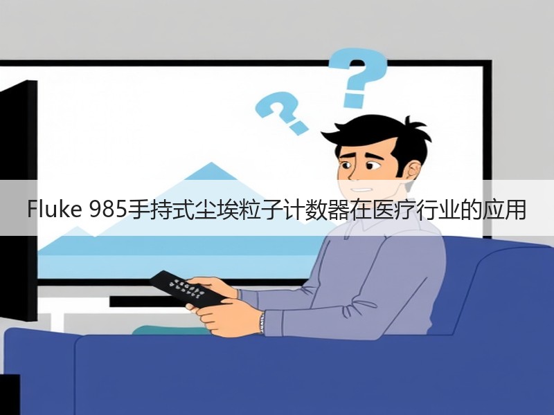 Fluke 985手持式尘埃粒子计数器在医疗行业的应用