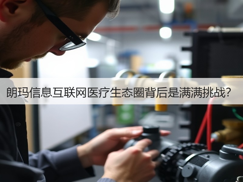 朗玛信息互联网医疗生态圈背后是满满挑战？