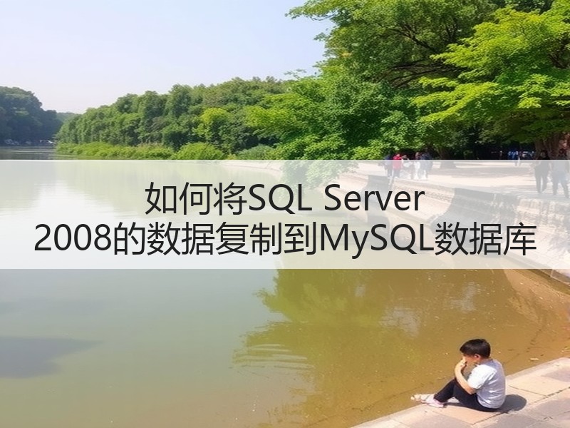 如何将SQL Server 2008的数据复制到MySQL数据库