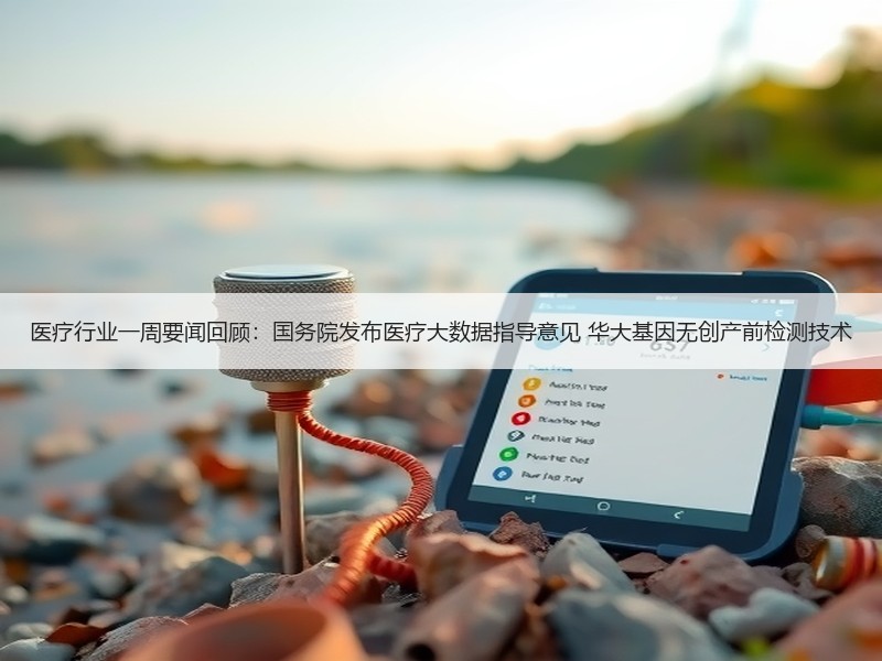 医疗行业一周要闻回顾：国务院发布医疗大数据指导意见 华大基因无创产前检测技术