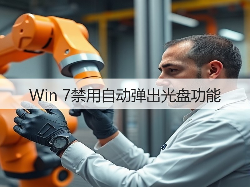 Win 7禁用自动弹出光盘功能