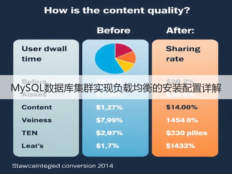 MySQL数据库集群实现负载均衡的安装配置详解