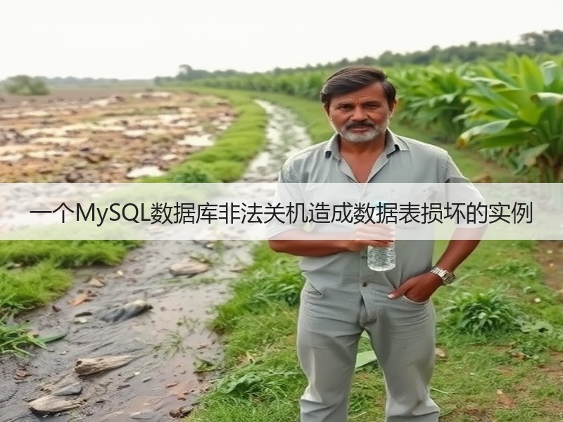 一个MySQL数据库非法关机造成数据表损坏的实例