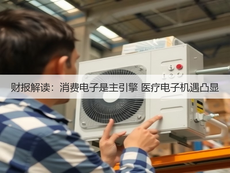 财报解读：消费电子是主引擎 医疗电子机遇凸显