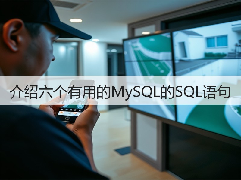 介绍六个有用的MySQL的SQL语句