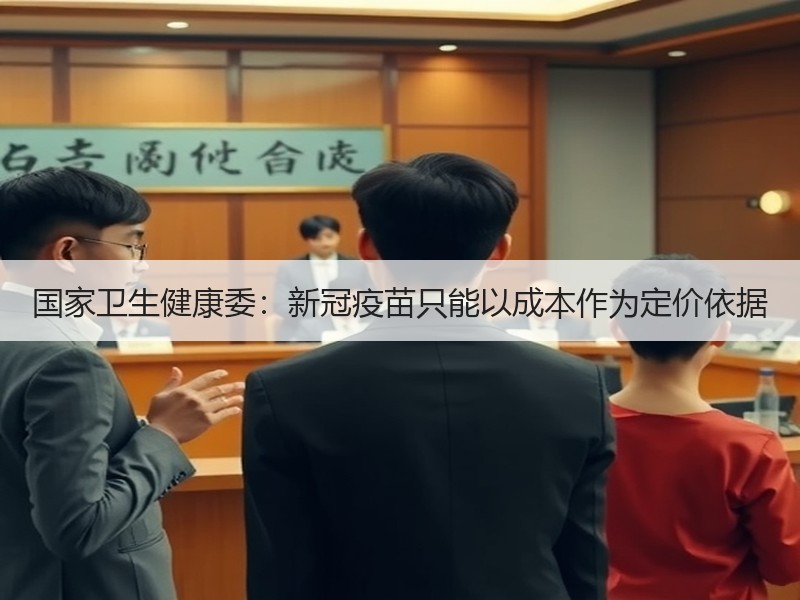 国家卫生健康委：新冠疫苗只能以成本作为定价依据