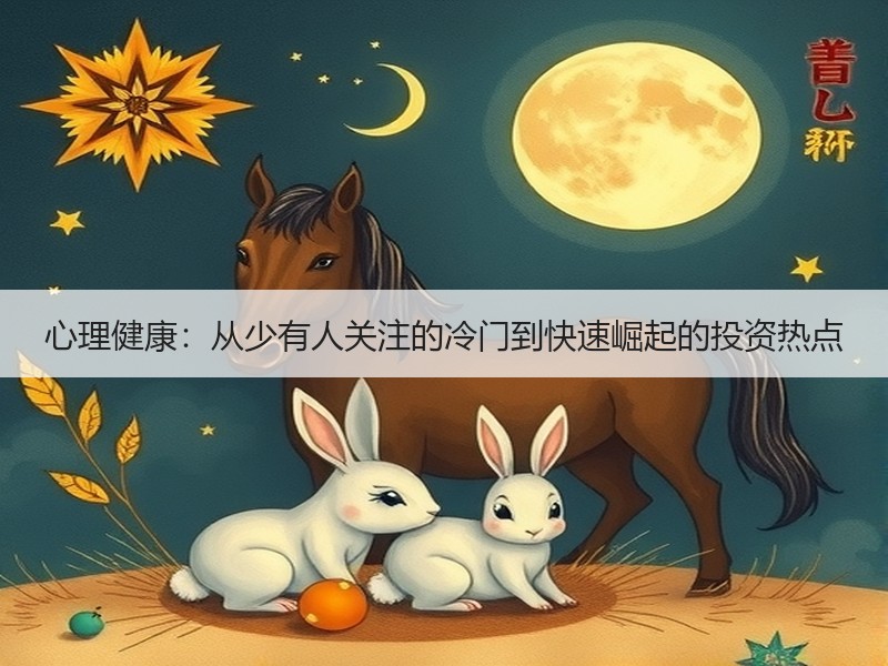 心理健康：从少有人关注的冷门到快速崛起的投资热点