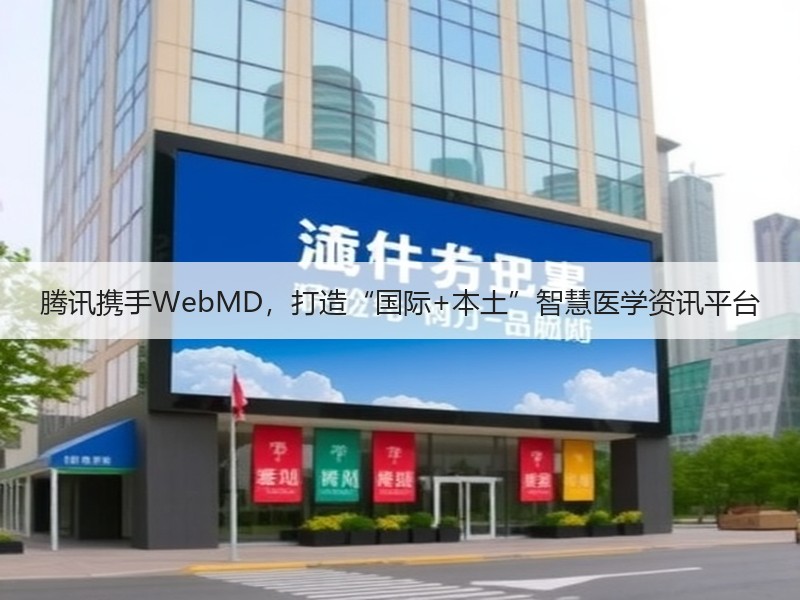 腾讯携手WebMD，打造“国际+本土”智慧医学资讯平台