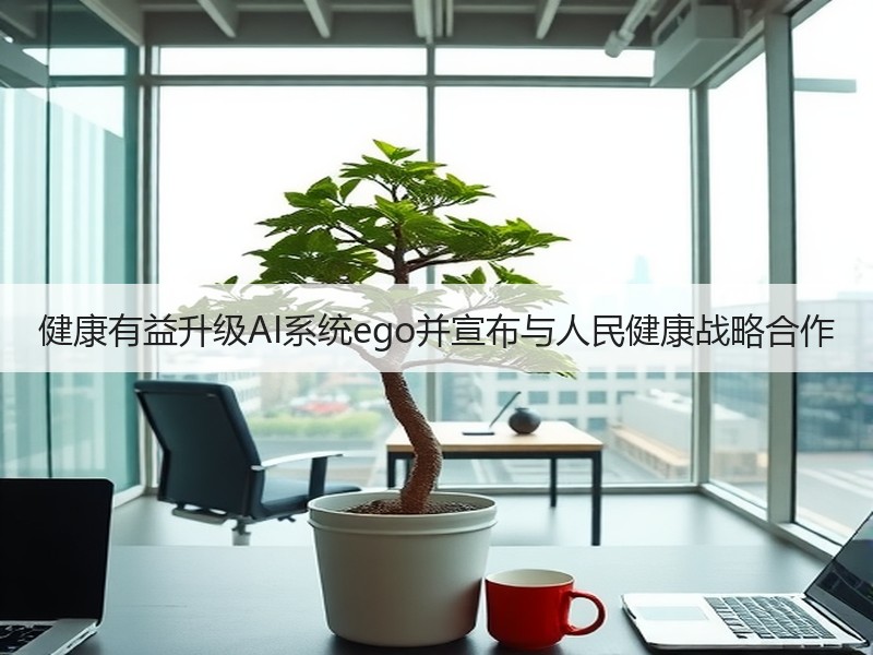 健康有益升级AI系统ego并宣布与人民健康战略合作