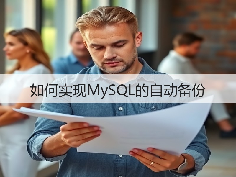 如何实现MySQL的自动备份