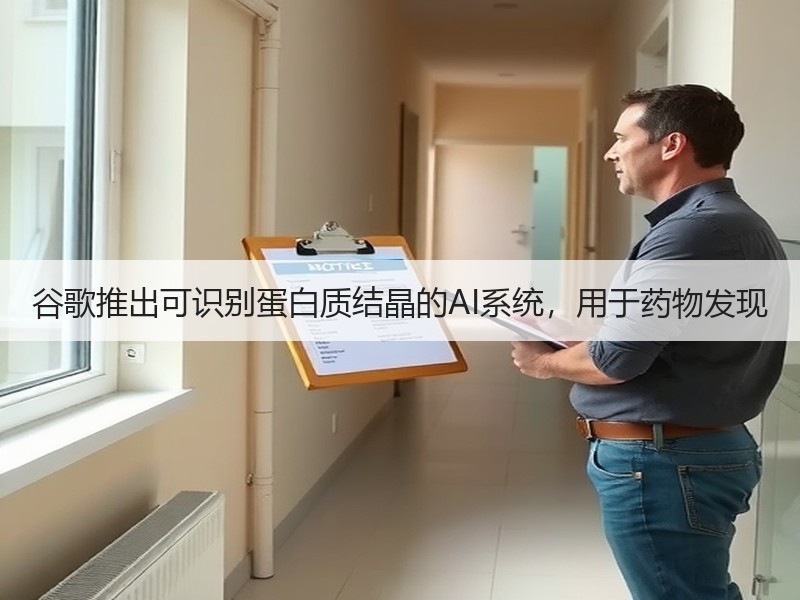 谷歌推出可识别蛋白质结晶的AI系统，用于药物发现