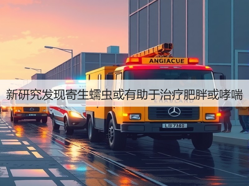 新研究发现寄生蠕虫或有助于治疗肥胖或哮喘