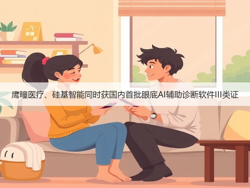鹰瞳医疗、硅基智能同时获国内首批眼底AI辅助诊断软件III类证