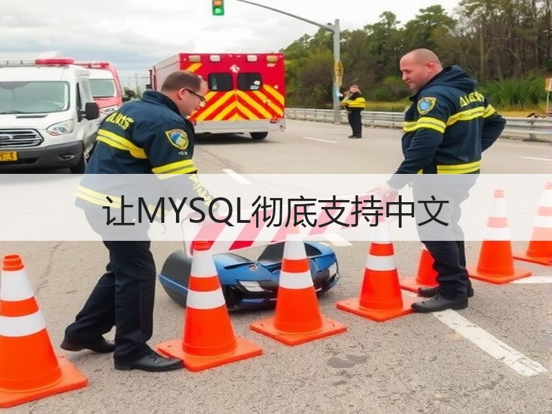 让MYSQL彻底支持中文