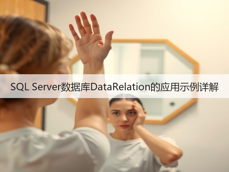 SQL Server数据库DataRelation的应用示例详解