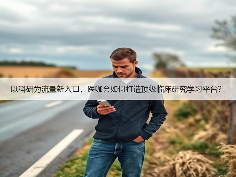 以科研为流量新入口，医咖会如何打造顶级临床研究学习平台？
