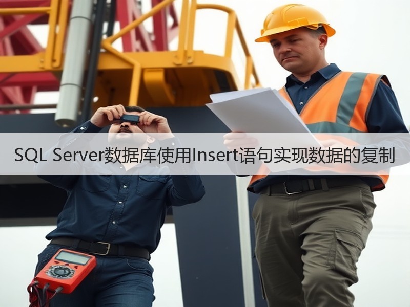 SQL Server数据库使用Insert语句实现数据的复制