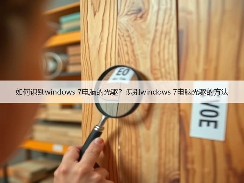 如何识别windows 7电脑的光驱？识别windows 7电脑光驱的方法